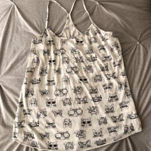 Urban Outfitters razor cat tank. Size L